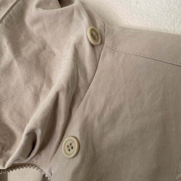 London Fog Trench Coat w/ Detachable Hood - Picture 4 of 6